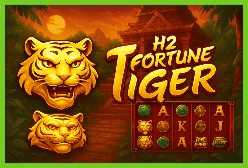 Fortune Tiger é um jogo imperdível no H2 Casino