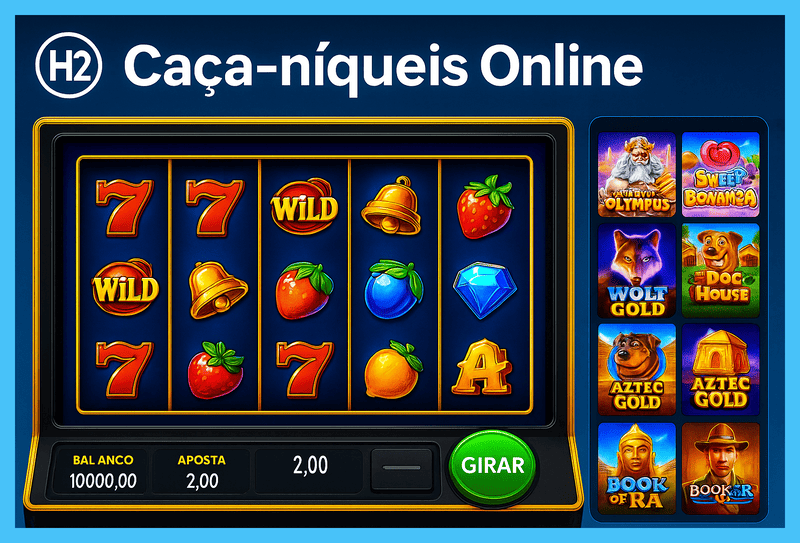 Jogos de Slot no Casino Online H2