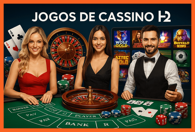 Jogos de cassino online inovadores e emocionantes na H2